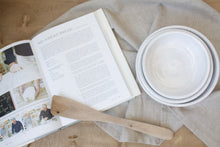 Load image into Gallery viewer, Nesting Baking Set - White Glaze on Natural Clay Body
