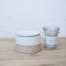 Load image into Gallery viewer, Gourmet Kitchen Gift Set - White Glaze on Natural Clay Body
