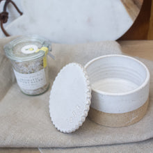 Load image into Gallery viewer, Gourmet Kitchen Gift Set - White Glaze on Natural Clay Body
