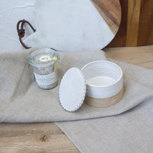 Load image into Gallery viewer, Gourmet Kitchen Gift Set - White Glaze on Natural Clay Body
