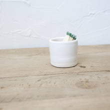 Load image into Gallery viewer, Ceramic Match Striker - White Glaze on White Clay Body
