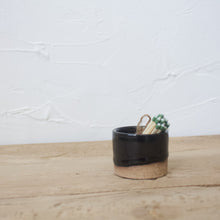 Load image into Gallery viewer, Ceramic Match Striker - Black Glaze on Natural Clay Body
