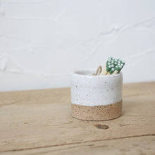 Load image into Gallery viewer, Ceramic Match Striker - White Glaze on Natural Clay Body
