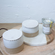 Load image into Gallery viewer, Gourmet Kitchen Gift Set - White Glaze on Natural Clay Body
