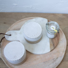 Load image into Gallery viewer, Salt Cellar - White Glaze on Natural Clay Body
